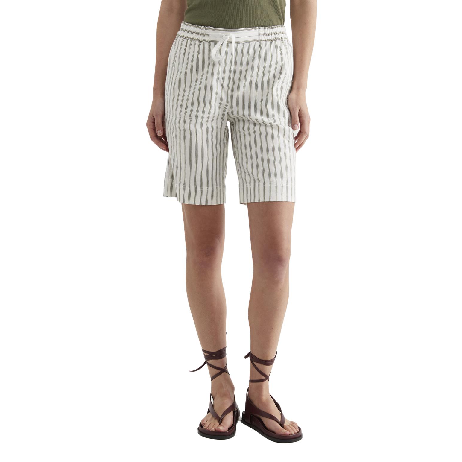 Sportscraft Rosa Stripe Linen Short